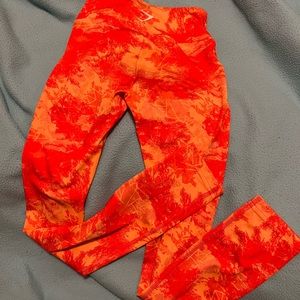 Gymshark orange leggings